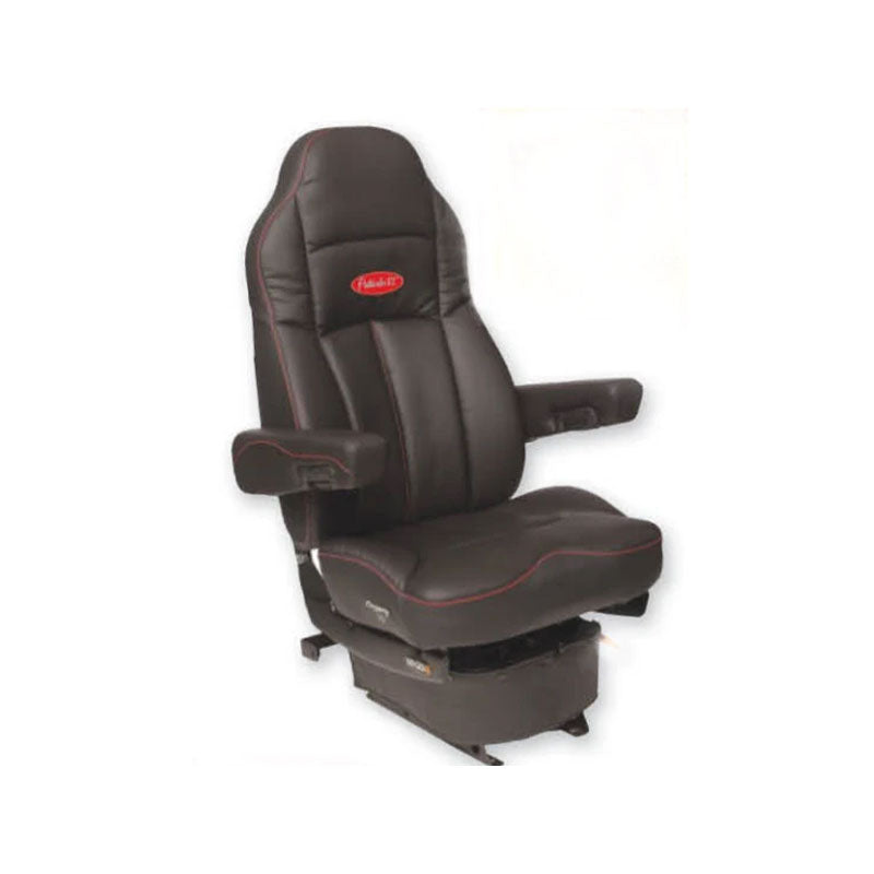 Seats Inc Legacy LO High-Back 4-Way Seat with Red Hi-Vis Logo – Black DuraLeather – 188222MW61-291 – part number 188222MW61-291