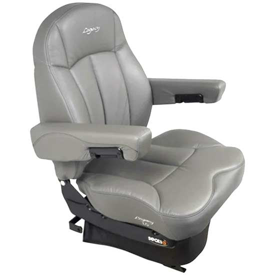 Seats Inc Legacy LO Mid-Back 4-Way Suspension Seat with Air Lumbar – Gray – part number 188598MW65